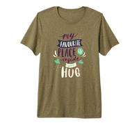 Mon Endroit préféré est dans Ton câlin T-Shirt Haut de Gamme