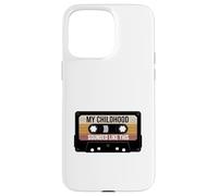 Mon enfance ressemblait à Cette Cassette rétro Coque pour iPhone 15 Pro Max