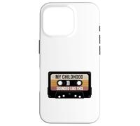 Mon enfance ressemblait à Cette Cassette rétro Coque pour iPhone 16 Pro