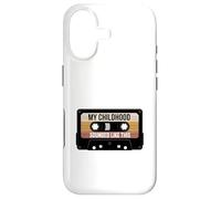 Mon enfance ressemblait à Cette Cassette rétro Coque pour iPhone 17
