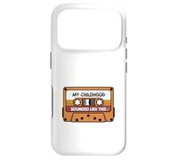 Mon enfance ressemblait à Cette Cassette rétro Coque pour iPhone 17 Pro