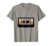 Mon enfance ressemblait à Cette Cassette rétro T-Shirt