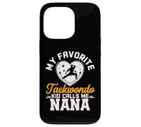 Mon enfant de taekwondo préféré m'appelle Nana Funny Taekwondo Nana Coque pour iPhone 13 Pro