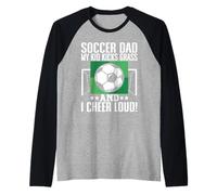 Mon enfant donne un coup de pied dans l'herbe et j'applaudis fort ! Père de football Manche Raglan