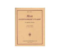 Mon enterrement vivant - JEAN PAUL/BRIAND NICOLAS - Corti - broché - Livre