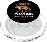 Mon entraînement est la Chasse au Coyote PopSockets PopGrip pour MagSafe