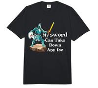 Mon épée Peut abattre n'importe Quel Ennemi : Les joutes médiévales en Faire Comfort Colors Adult Heavyweight T-Shirt
