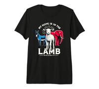 Mon Espoir est dans Lamb T-Shirt Haut de Gamme