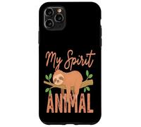 Mon Esprit Animal Paresseux drôle Mignon Coque pour iPhone 11 Pro Max