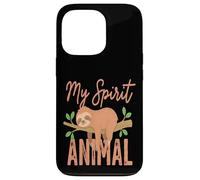 Mon Esprit Animal Paresseux drôle Mignon Coque pour iPhone 13 Pro