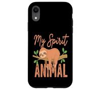 Mon Esprit Animal Paresseux drôle Mignon Coque pour iPhone XR
