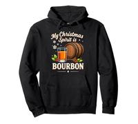 Mon Esprit de Noël, C'est Bourbon Funny Xmas Sweat à Capuche