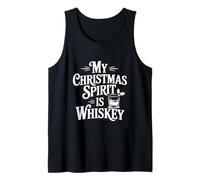 Mon Esprit de Noël, C'est Whiskey Funny Holiday Débardeur