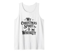 Mon Esprit de Noël, C'est Whiskey Funny Holiday Débardeur