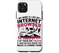 Mon Esprit Est comme Mon Navigateur Internet, Amateur De Coque pour iPhone 11 Pro Max