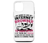 Mon Esprit Est comme Mon Navigateur Internet, Amateur De Coque pour iPhone 12/12 Pro