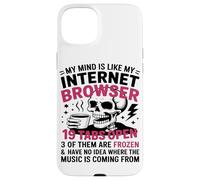 Mon Esprit Est comme Mon Navigateur Internet, Amateur De Coque pour iPhone 15 Plus