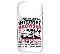 Mon Esprit Est comme Mon Navigateur Internet, Amateur De Coque pour iPhone 17 Pro