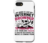 Mon Esprit Est comme Mon Navigateur Internet, Amateur De Coque pour iPhone SE (2020) / 7/8