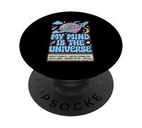 Mon Esprit est l'univers : Le Cerveau d'une Galaxie autiste neurodivergente PopSockets PopGrip Adhésif