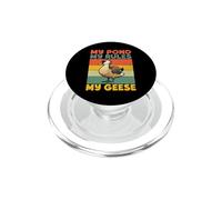 Mon étang, Mes règles, Mes oies, Mes oies PopSockets PopGrip pour MagSafe