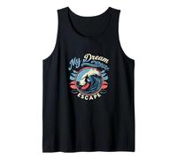 Mon évasion de rêve Surf Vintage Débardeur
