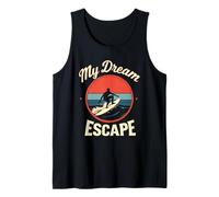 Mon évasion de rêve Surf Vintage Débardeur
