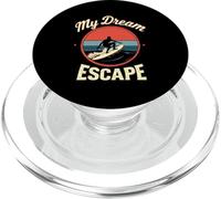 Mon évasion de rêve Surf Vintage PopSockets PopGrip pour MagSafe