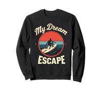 Mon évasion de rêve Surf Vintage Sweatshirt