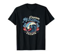 Mon évasion de rêve Surf Vintage T-Shirt