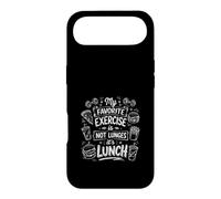 Mon Exercice Prefere C'est Le Dejeuner Humour Coque pour iPhone Air