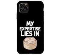 Mon Expertise réside dans la Nourriture cantonaise Chinoise Har Gow Dim Sum Coque pour iPhone 11 Pro Max