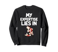 Mon expertise réside dans l'harmonie des symboles du poisson koï, de la carpe japonaise Sweatshirt