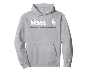 Mon fantôme ne s'associera Pas à Ton fantôme Sweat à Capuche
