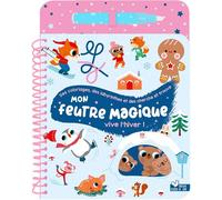 Mon feutre magique Vive l'hiver ! - Bérengère Staron - Deux Coqs D'or - cartonné - Document jeunesse