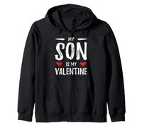 Mon Fils est ma Saint-Valentin pour Les mères Sweat à Capuche