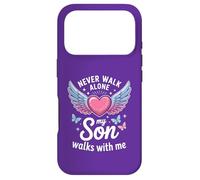 Mon Fils Marche avec Moi à la mémoire de ma mère en deuil Coque pour iPhone 17 Pro