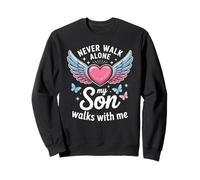 Mon Fils Marche avec Moi à la mémoire de ma mère en deuil Sweatshirt