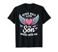 Mon Fils Marche avec Moi à la mémoire de ma mère en deuil T-Shirt