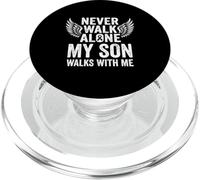 Mon Fils Marche avec Moi Parents en deuil PopSockets PopGrip pour MagSafe