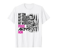 Mon fils, mon soldat, une fière mère de l'armée, une mère militaire T-Shirt