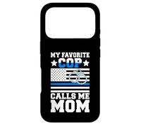 Mon Flic préféré m'appelle Mom of Police Coque pour iPhone 17 Pro