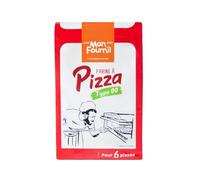 MON FOURNIL - Farine de Blé T45 pour Pizza - Pâte Élastique et Facile à Étaler - le paquet de 1 kg - Le Lot De 5