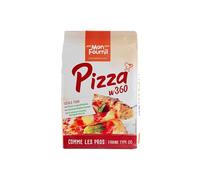 MON FOURNIL - Farine Spéciale Pizza pour Pâte Léger et Moelleuse, Paquet Pratique 1kg - lot de 4 - Vendu par Lot