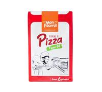 MON FOURNIL - Farine T45 pour Pizzas Maison, Texture Légère et Pâte Fondante (1 kg) - Le Lot De 4