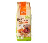 MON FOURNIL - Mélange de Farines sans Gluten Bio Maïs Riz Millet - Pour Pains Cakes Pâtes - le paquet de 800g - Le Lot De 4