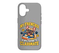 Mon Frenchie est Mon camarade de Classe préféré, French Bulldog Kids Coque pour iPhone 17