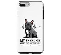 Mon Frenchie Permet à ce médecin de mener Une Vie vétérinaire Saine Coque pour iPhone 7 Plus/8 Plus