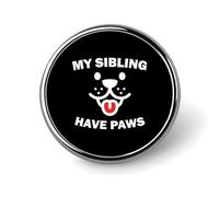 Mon frère a des pattes, petit badge rond, épingle à revers, badge pour sac, 2,5 cm, accessoires pour chemise