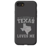 Mon frère au Texas m'aime America Vintage State Coque pour iPhone SE (2020) / 7/8